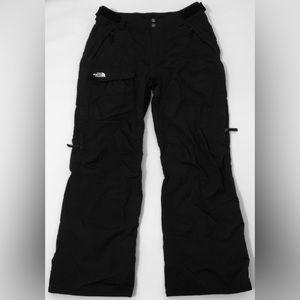 Women’s L Black North Face Insulated Snow Pants